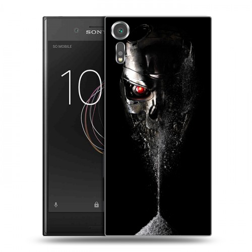 Дизайнерский пластиковый чехол для Sony Xperia XZs терминатор