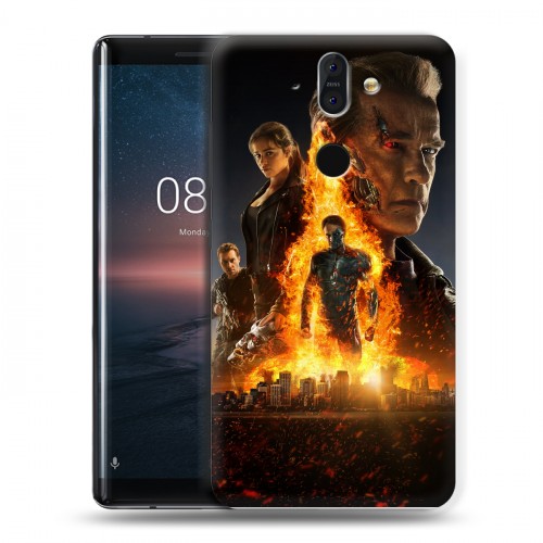 Дизайнерский пластиковый чехол для Nokia 8 Sirocco терминатор