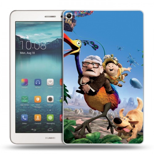 Дизайнерский силиконовый чехол для Huawei MediaPad T1 8.0 вверх