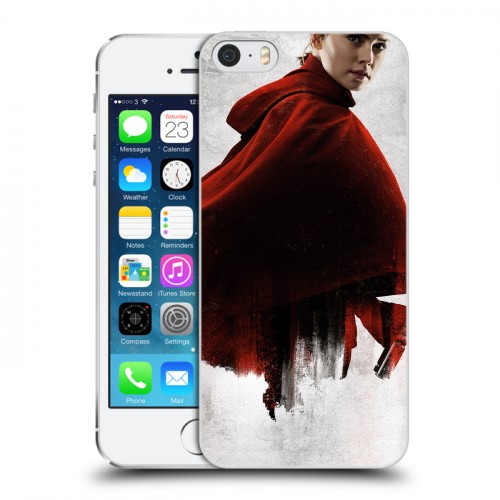 Дизайнерский пластиковый чехол для Iphone 5s Star Wars : The Last Jedi