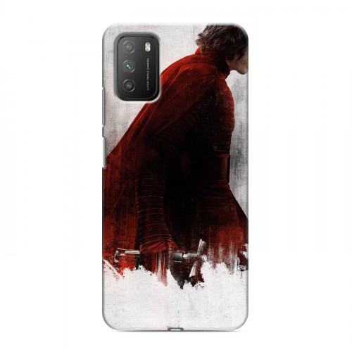 Дизайнерский пластиковый чехол для Xiaomi Poco M3 Star Wars : The Last Jedi