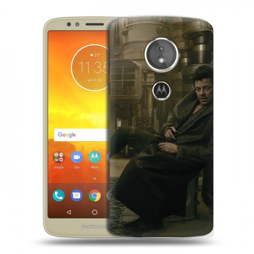 Дизайнерский пластиковый чехол для Motorola Moto E5 Star Wars : The Last Jedi