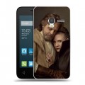Дизайнерский пластиковый чехол для Alcatel One Touch Pixi 3 (4.5) Star Wars : The Last Jedi