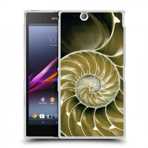 Дизайнерский пластиковый чехол для Sony Xperia Z Ultra  Абстракции Спираль