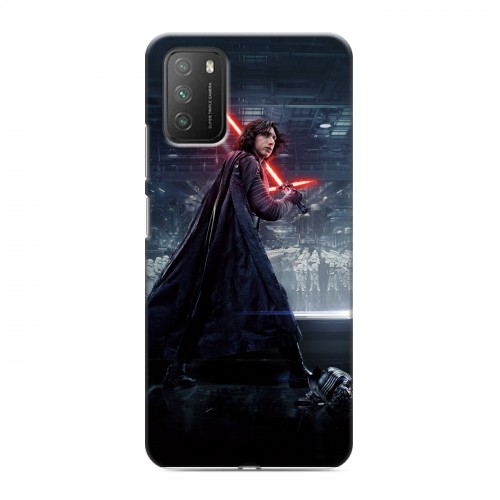 Дизайнерский пластиковый чехол для Xiaomi Poco M3 Star Wars : The Last Jedi