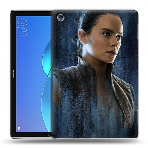 Дизайнерский силиконовый чехол для Huawei MediaPad M5 Lite Star Wars : The Last Jedi