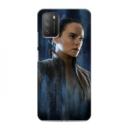 Дизайнерский пластиковый чехол для Xiaomi Poco M3 Star Wars : The Last Jedi