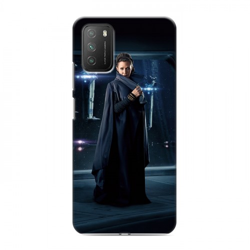 Дизайнерский пластиковый чехол для Xiaomi Poco M3 Star Wars : The Last Jedi