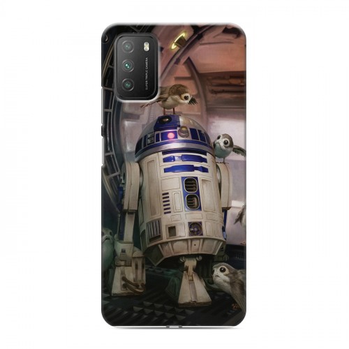 Дизайнерский пластиковый чехол для Xiaomi Poco M3 Star Wars : The Last Jedi