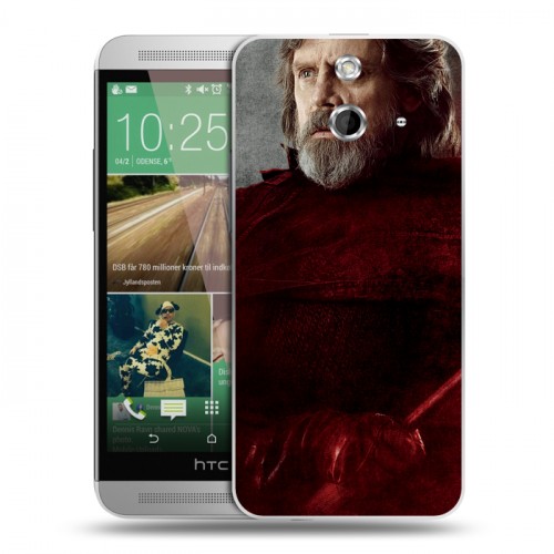 Дизайнерский пластиковый чехол для HTC One E8 Star Wars : The Last Jedi