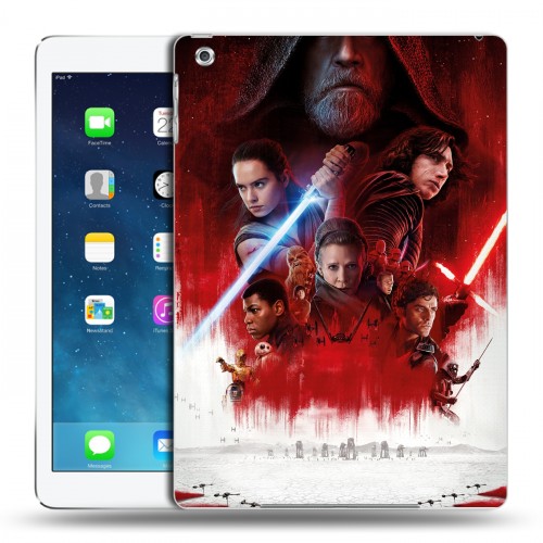 Дизайнерский силиконовый чехол для Ipad (2017) Star Wars : The Last Jedi