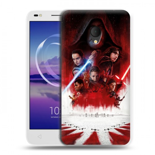 Дизайнерский силиконовый чехол для Alcatel U5 HD 5047d Star Wars : The Last Jedi