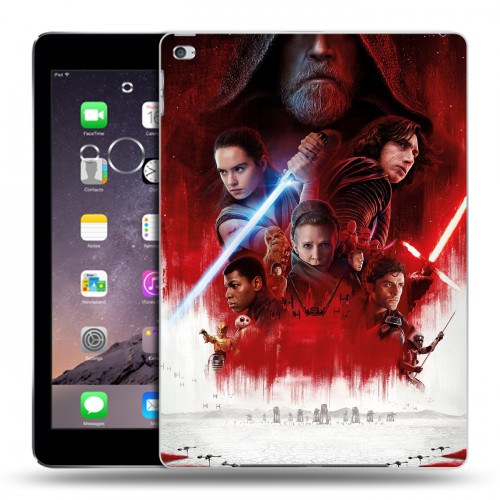 Дизайнерский пластиковый чехол для Ipad Air 2 Star Wars : The Last Jedi
