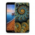 Дизайнерский силиконовый чехол для Xiaomi RedMi 7A Абстракции Спираль