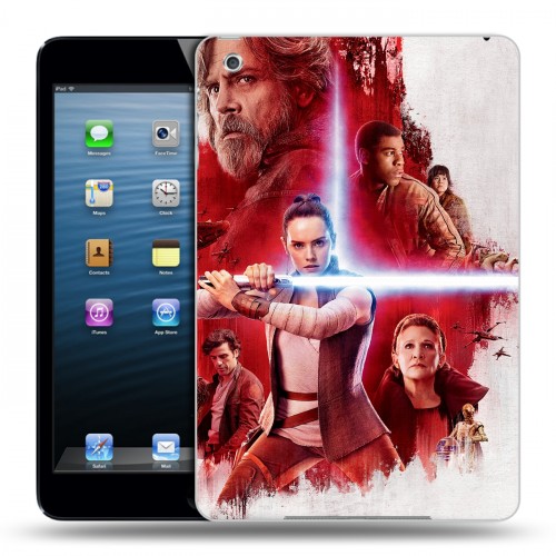 Дизайнерский силиконовый чехол для Ipad Mini Star Wars : The Last Jedi