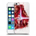 Дизайнерский пластиковый чехол для Iphone 5s Star Wars : The Last Jedi