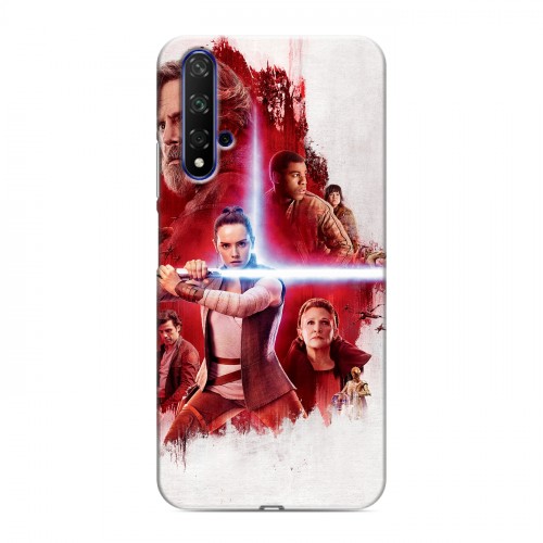 Дизайнерский пластиковый чехол для Huawei Honor 20 Star Wars : The Last Jedi