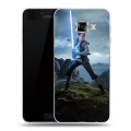 Дизайнерский пластиковый чехол для Samsung Galaxy C5 Star Wars : The Last Jedi