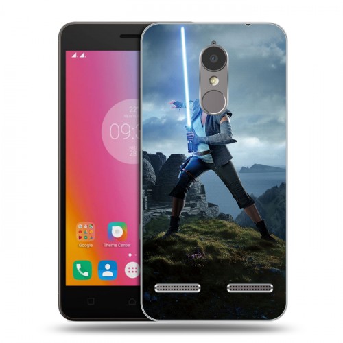 Дизайнерский пластиковый чехол для Lenovo K6 Star Wars : The Last Jedi