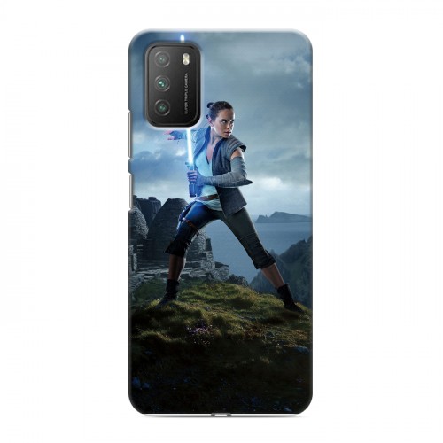 Дизайнерский пластиковый чехол для Xiaomi Poco M3 Star Wars : The Last Jedi