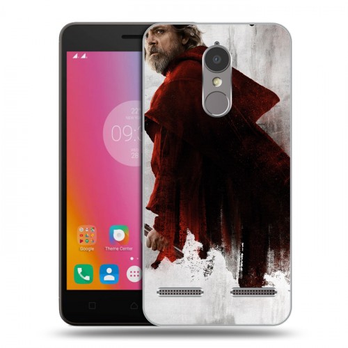 Дизайнерский пластиковый чехол для Lenovo K6 Star Wars : The Last Jedi