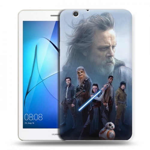 Дизайнерский силиконовый чехол для Huawei MediaPad T3 7 3G Star Wars : The Last Jedi