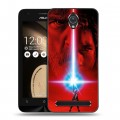 Дизайнерский силиконовый чехол для ASUS Zenfone Go Star Wars : The Last Jedi