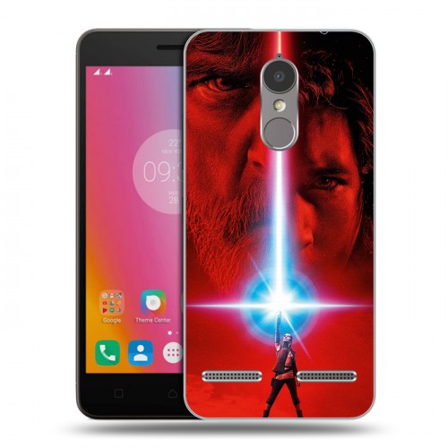 Дизайнерский силиконовый чехол для Lenovo K6 Star Wars : The Last Jedi