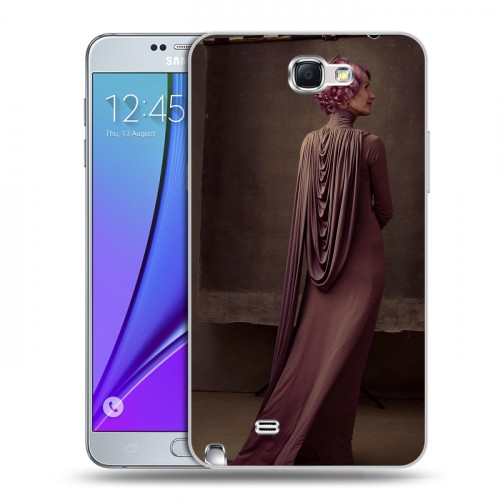 Дизайнерский пластиковый чехол для Samsung Galaxy Note 2 Star Wars : The Last Jedi