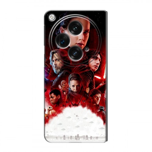 Дизайнерский пластиковый чехол для OPPO Find N3 Star Wars : The Last Jedi