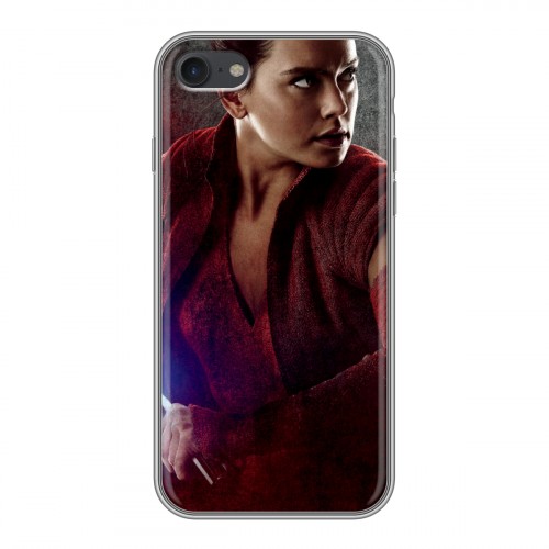 Дизайнерский силиконовый чехол для Iphone 7 Star Wars : The Last Jedi