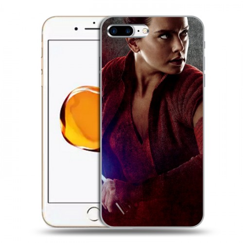 Дизайнерский силиконовый чехол для Iphone 7 Plus / 8 Plus Star Wars : The Last Jedi