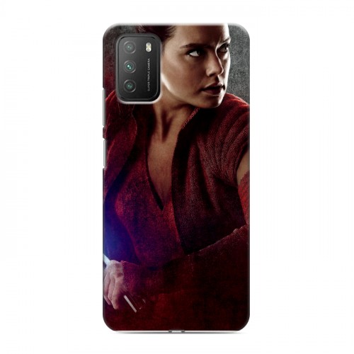 Дизайнерский пластиковый чехол для Xiaomi Poco M3 Star Wars : The Last Jedi