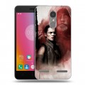 Дизайнерский пластиковый чехол для Lenovo K6 Star Wars : The Last Jedi