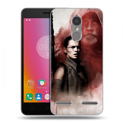 Дизайнерский пластиковый чехол для Lenovo K6 Star Wars : The Last Jedi