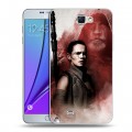 Дизайнерский пластиковый чехол для Samsung Galaxy Note 2 Star Wars : The Last Jedi
