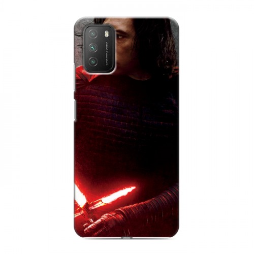 Дизайнерский пластиковый чехол для Xiaomi Poco M3 Star Wars : The Last Jedi