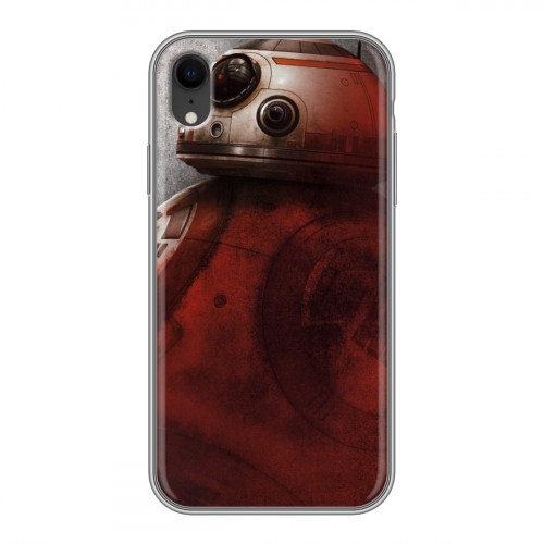 Дизайнерский пластиковый чехол для Iphone Xr Star Wars : The Last Jedi