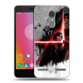 Дизайнерский пластиковый чехол для Lenovo K6 Star Wars : The Last Jedi