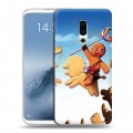 Дизайнерский силиконовый чехол для Meizu 16th Plus Шрек