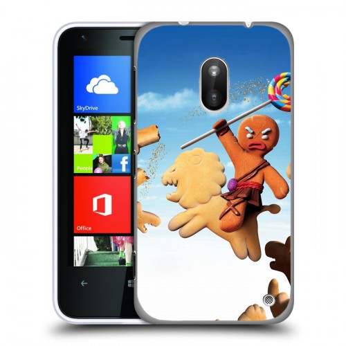 Дизайнерский пластиковый чехол для Nokia Lumia 620 Шрек