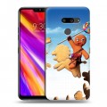 Дизайнерский пластиковый чехол для LG G8 ThinQ Шрек