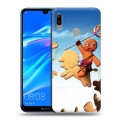 Дизайнерский пластиковый чехол для Huawei Y6 (2019) Шрек