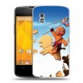 Дизайнерский пластиковый чехол для LG Google Nexus 4 Шрек