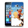 Дизайнерский пластиковый чехол для Microsoft Lumia 640 Шрек