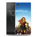 Дизайнерский пластиковый чехол для Sony Xperia L1 Шрек