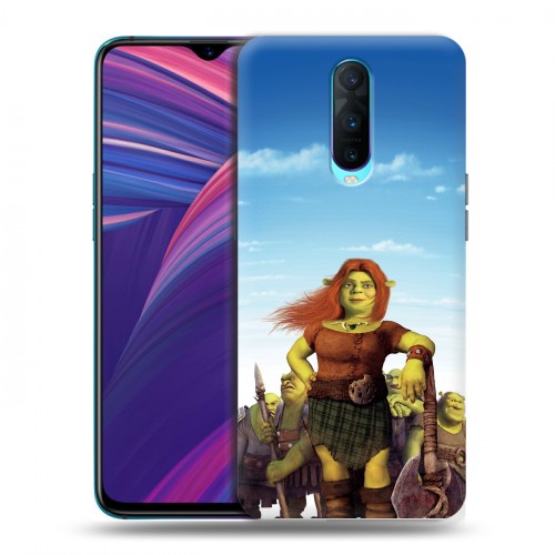 Дизайнерский пластиковый чехол для OPPO RX17 Pro Шрек