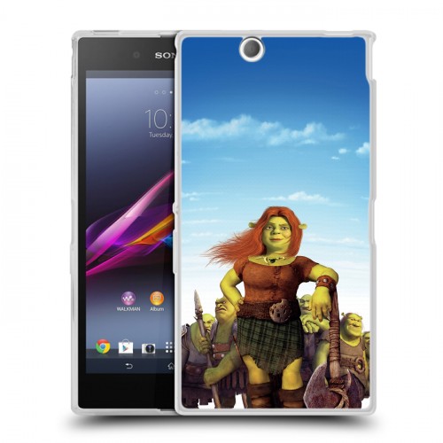 Дизайнерский пластиковый чехол для Sony Xperia Z Ultra  Шрек