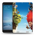 Дизайнерский силиконовый чехол для Xiaomi Mi Pad 2 Шрек