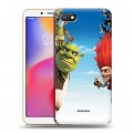 Дизайнерский пластиковый чехол для Xiaomi RedMi 6A Шрек